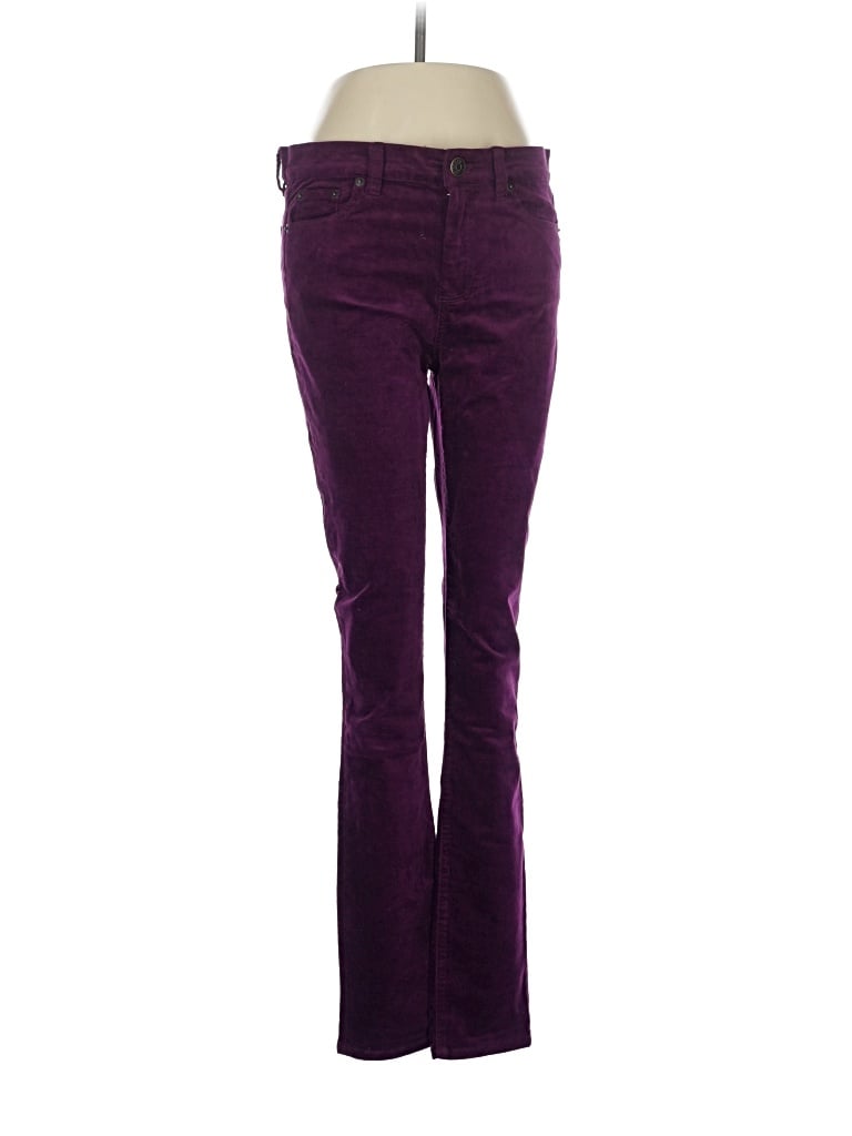 Pre-owned J.crew Factory Store Casual Pants In Purple