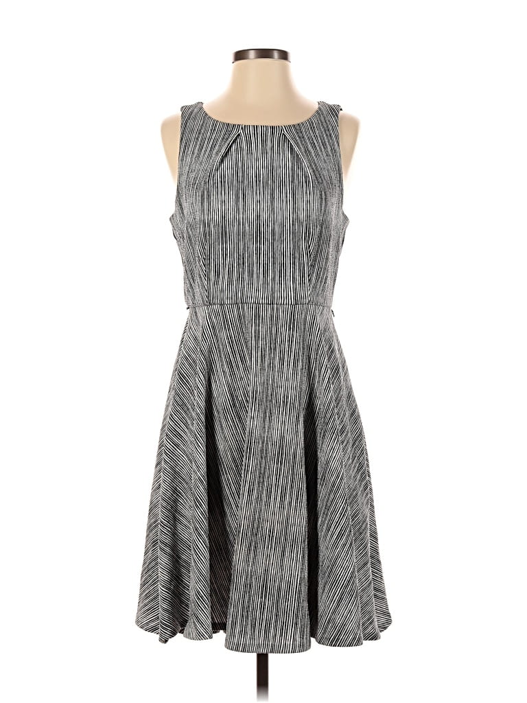 Pre-owned Elle Casual Dress In Gray
