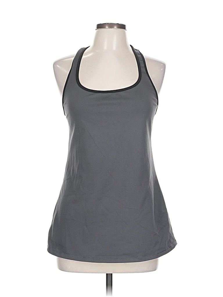 Pre-owned New Balance Active Tank Top In Gray