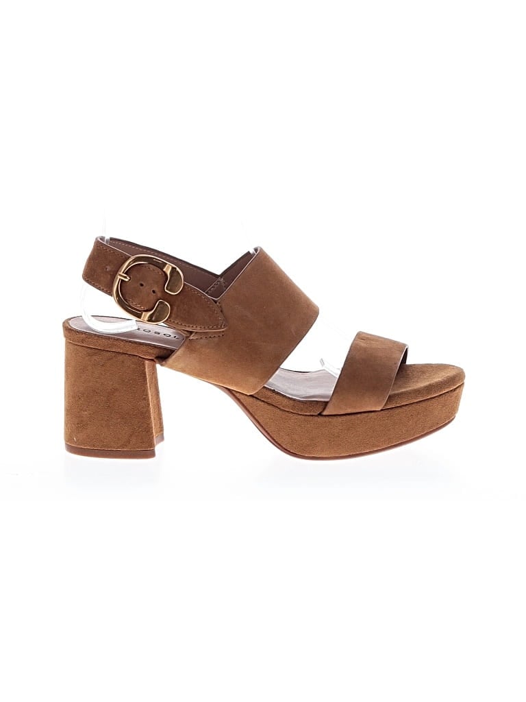 Pre-owned Aerosoles Heels In Brown