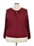 Torrid Burgundy Long Sleeve Blouse Size 3X Plus (3) - photo 1