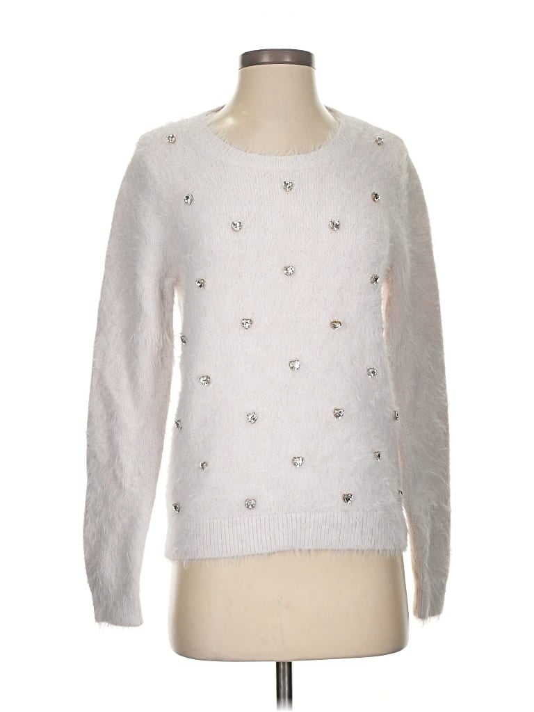 Pre-owned Lilly Pulitzer Pullover Sweater In Silver