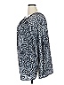 MICHAEL Michael Kors 100% Polyester Gray Black 3/4 Sleeve Blouse Size 2X - photo 5