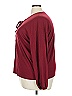 Torrid Burgundy Long Sleeve Blouse Size 3X Plus (3) - photo 5