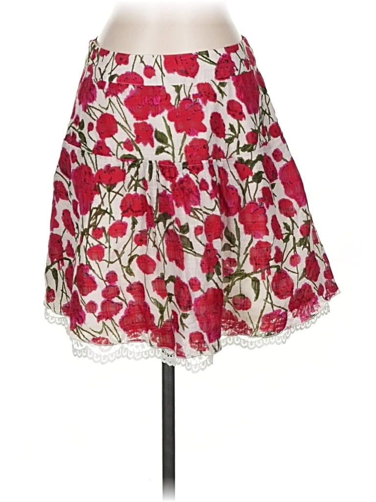 Pre-owned Anna Sui Casual Skirt In Red