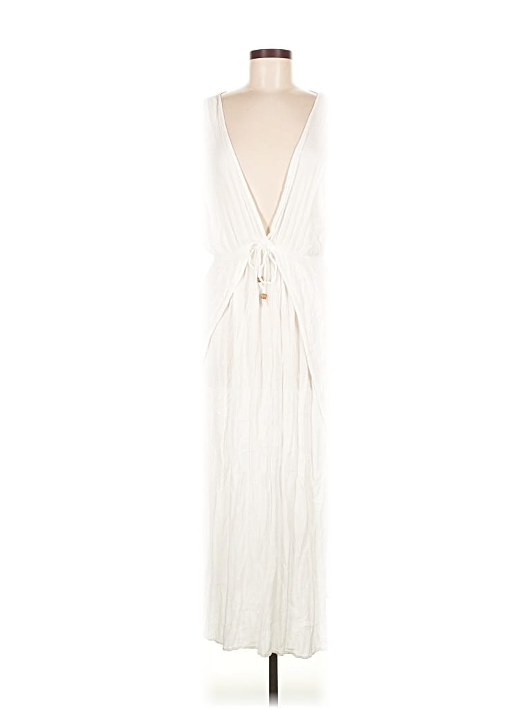 Pre-owned Boho Me Cocktail Dress In White