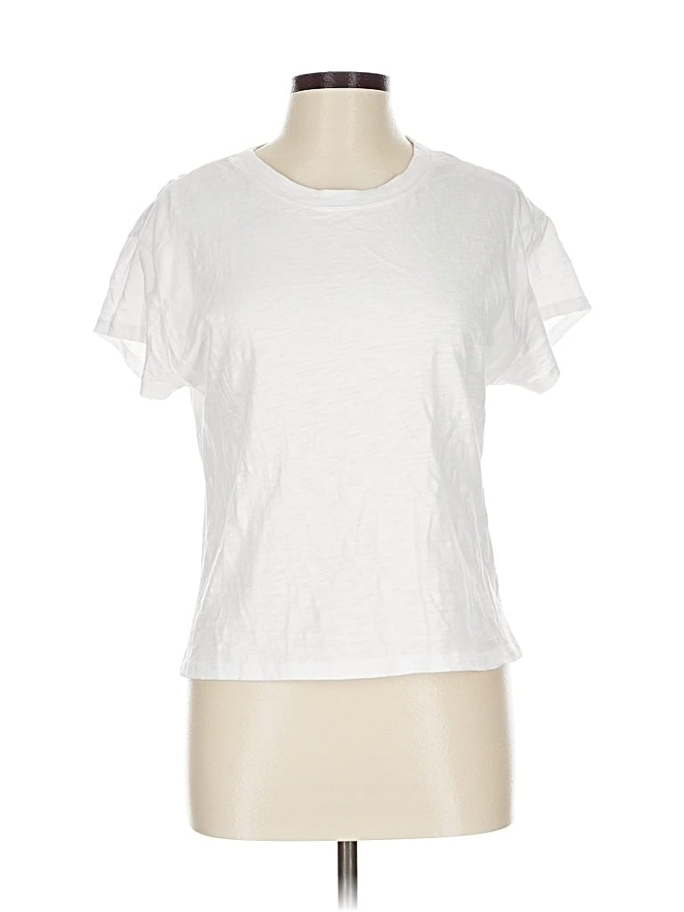 Pre-owned Z Supply Short Sleeve T-shirt In White
