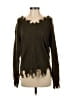 Leani 100% Acrylic Brown Pullover Sweater Size S - photo 1