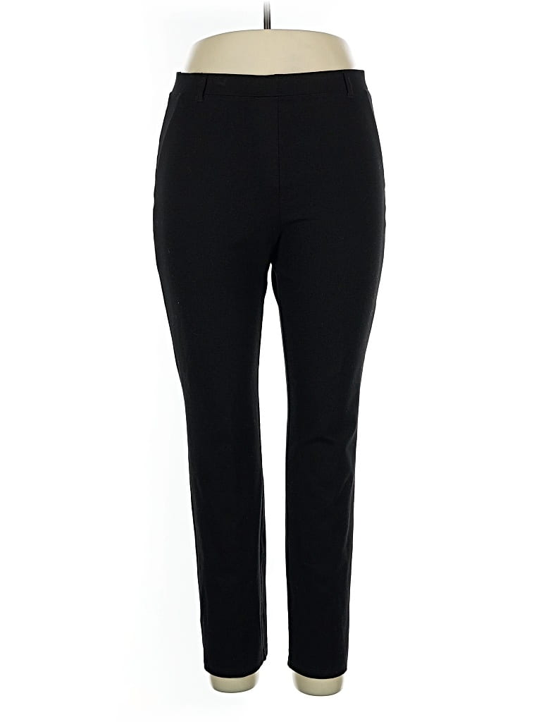 Pre-owned Quince Active Pants In Black
