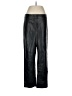 Ann Taylor 100% Polyester Black Faux Leather Pants Size 6 - photo 1