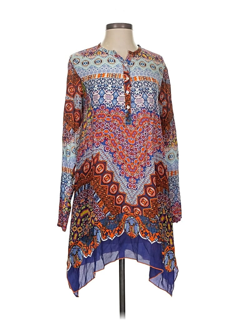 Pre-owned Soft Surroundings Casual Dress In Blue