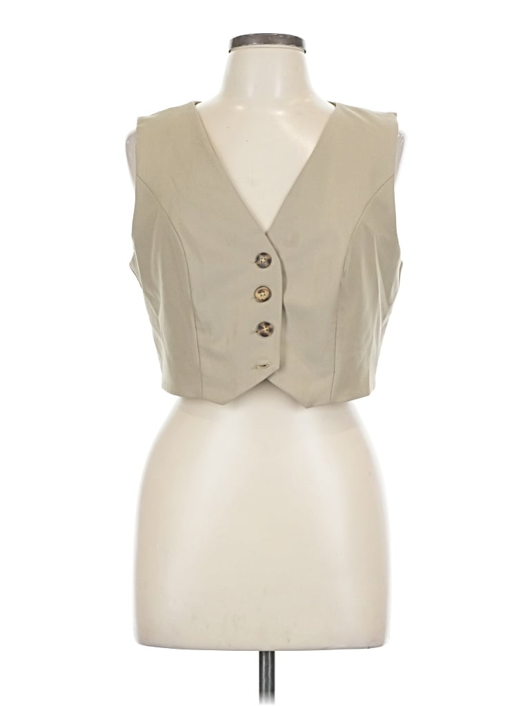 Pre-owned Mare Mare X Anthropologie Vest In Brown