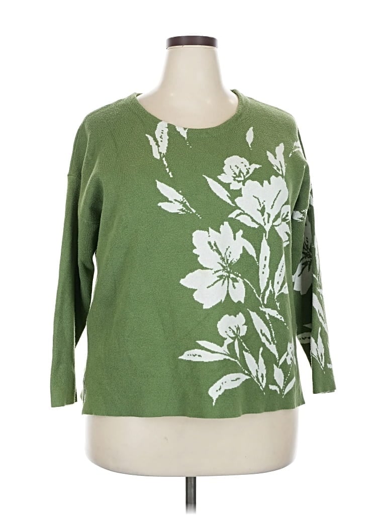 Pre-owned J By Joie Pullover Sweater In Green