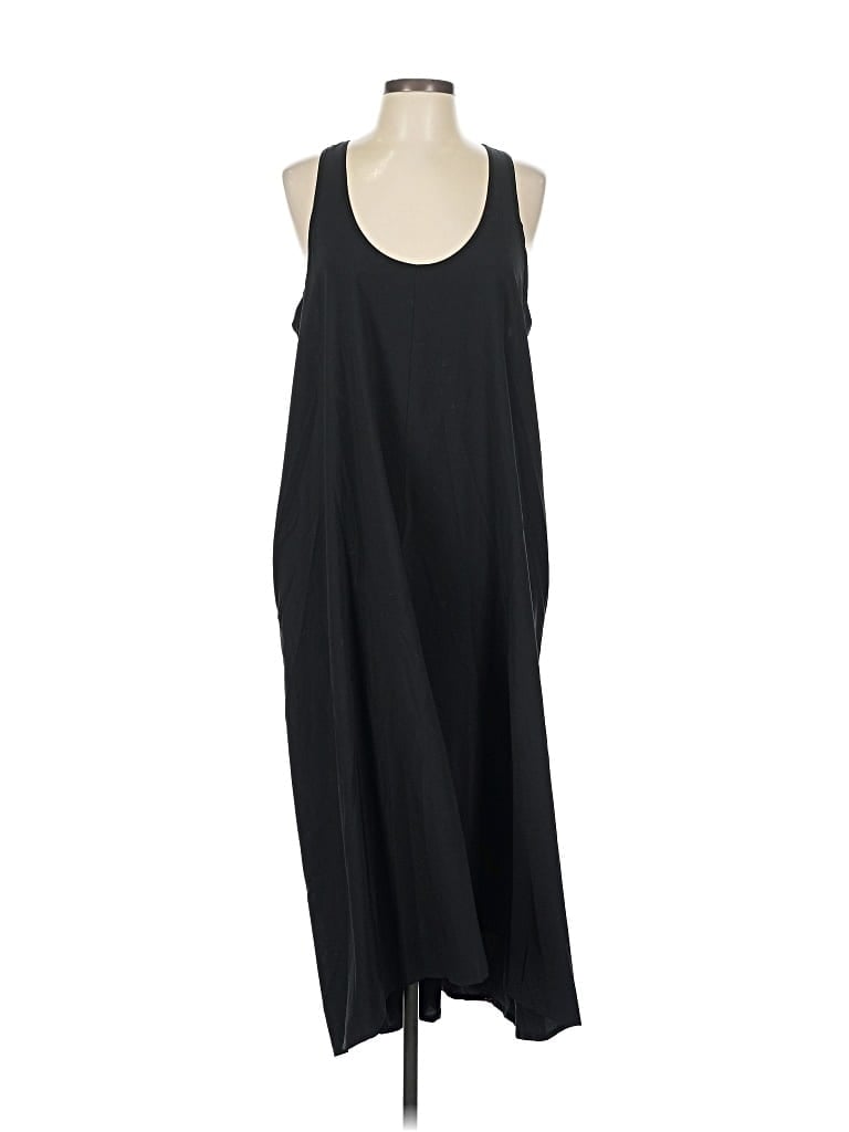 Pre-owned Athleta Casual Dress In Black