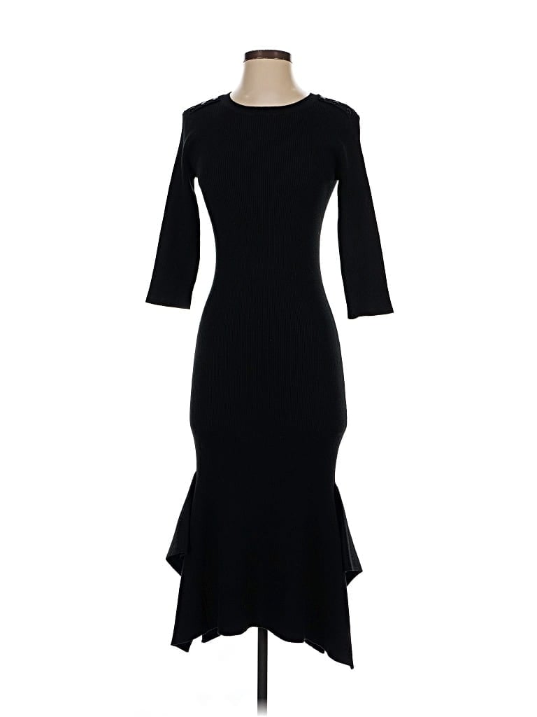 Pre-owned Catherine Malandrino Cocktail Dress In Black