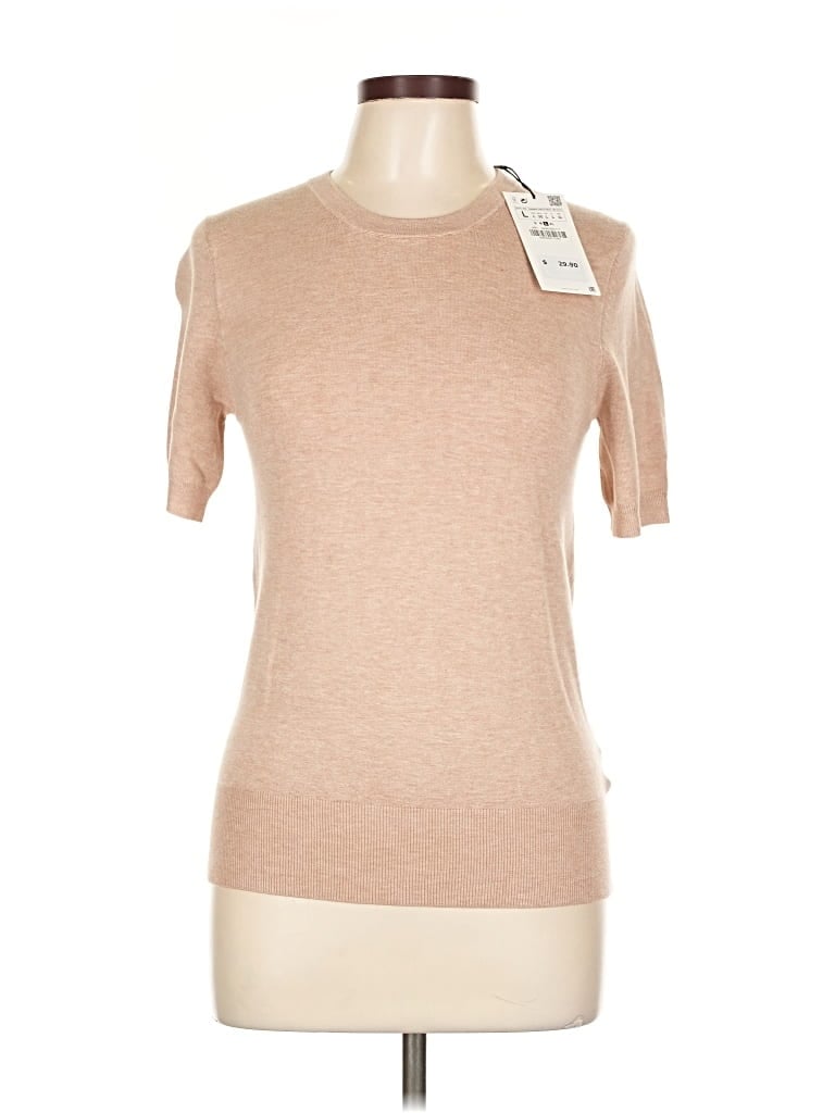 Zara Cardigan Sweater In Brown