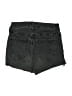 PacSun Black Gray Denim Shorts Size 26 waist - photo 2