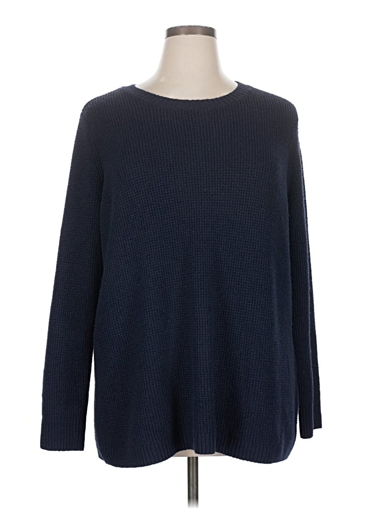 MARKET & SPRUCE Pre-owned Pullover Sweater In Blue