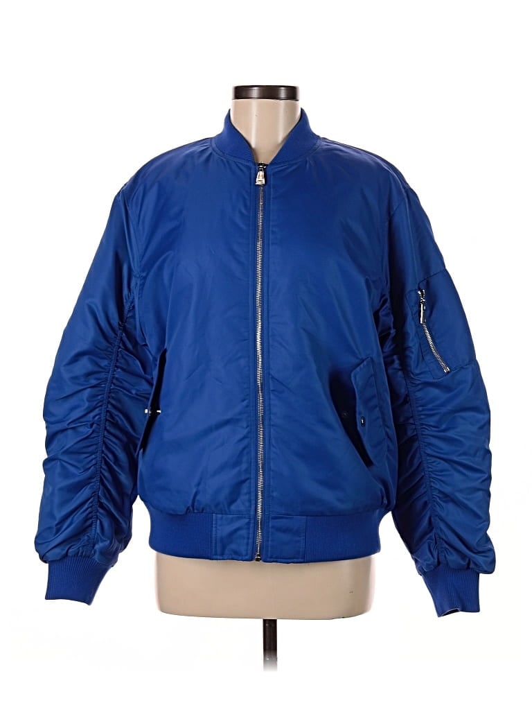 Pre-owned 2 To 5 Designs Jacket In Blue