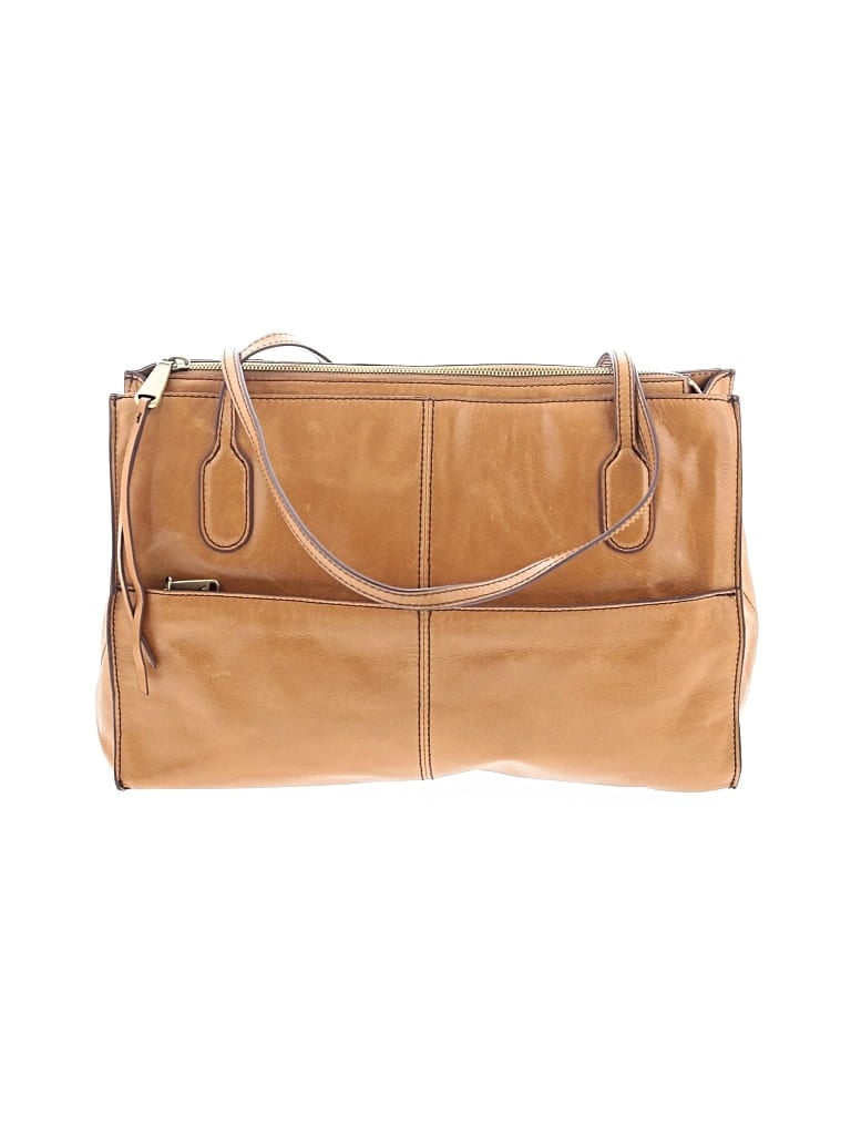 Pre-owned Hobo The Original Hobo Bag The Original Leather Shoulder Bag In Brown