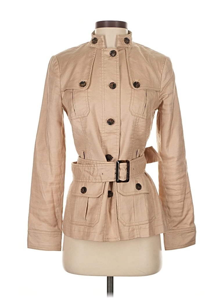 Pre-owned Banana Republic Heritage Collection Trenchcoat In Brown