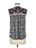One September 100% Rayon Black Sleeveless Blouse Size M - photo 2