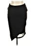 Bisou Bisou Solid Black Casual Skirt Size XL - photo 1