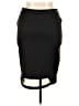 Bisou Bisou Solid Black Casual Skirt Size XL - photo 2