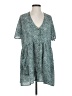 Polly Teal Casual Dress Size 4 - photo 1