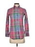 J.Crew Plaid Pink Long Sleeve Button-Down Shirt Size 00 - photo 1