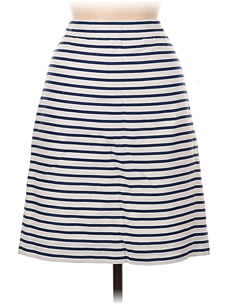 Pre-owned J.crew Factory Store Casual Skirt In Blue