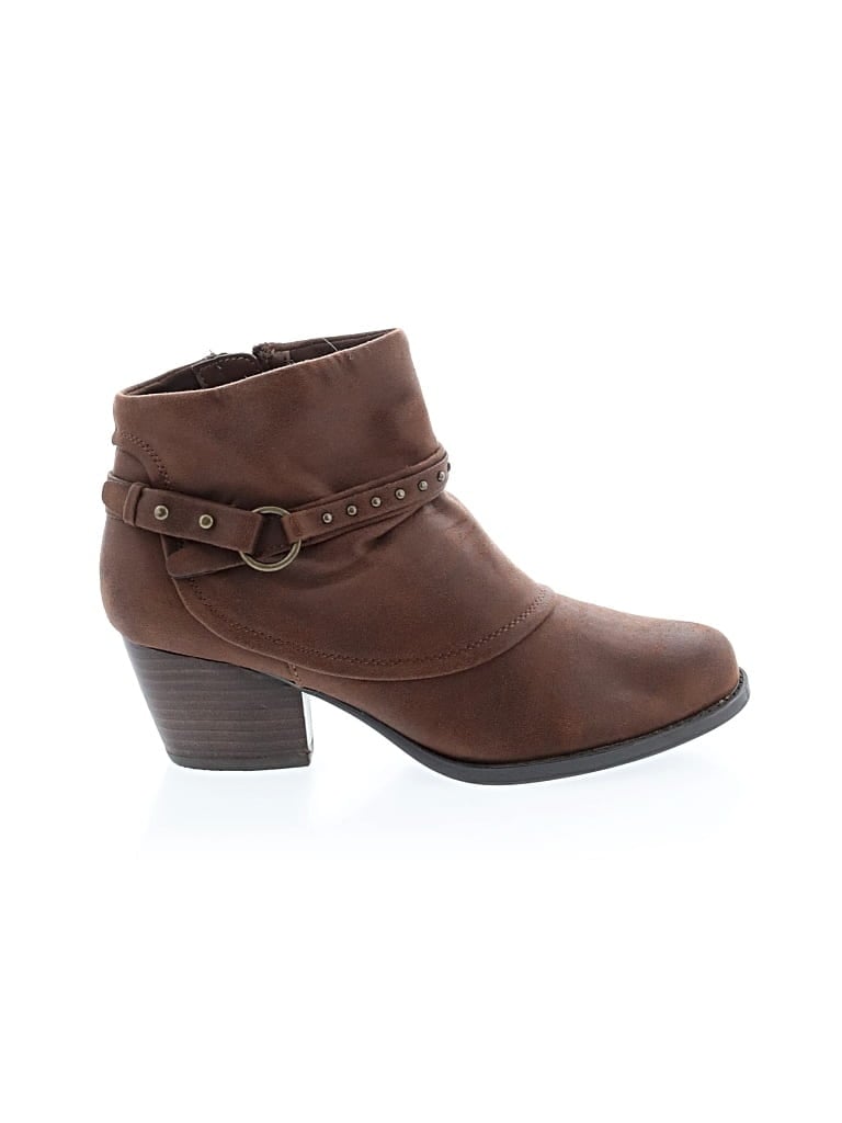 Pre-owned Baretraps Ankle Boots In Brown