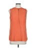 MICHAEL Michael Kors Orange Sleeveless Blouse Size M - photo 1