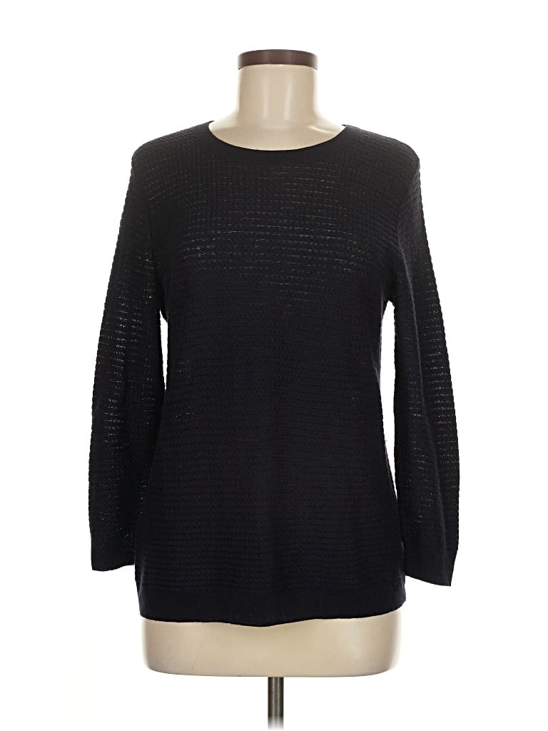 Pre-owned Ann Taylor Pullover Sweater In Black