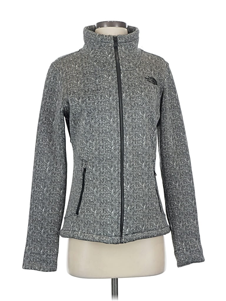 Pre-owned The North Face Cardigan Sweater In Black