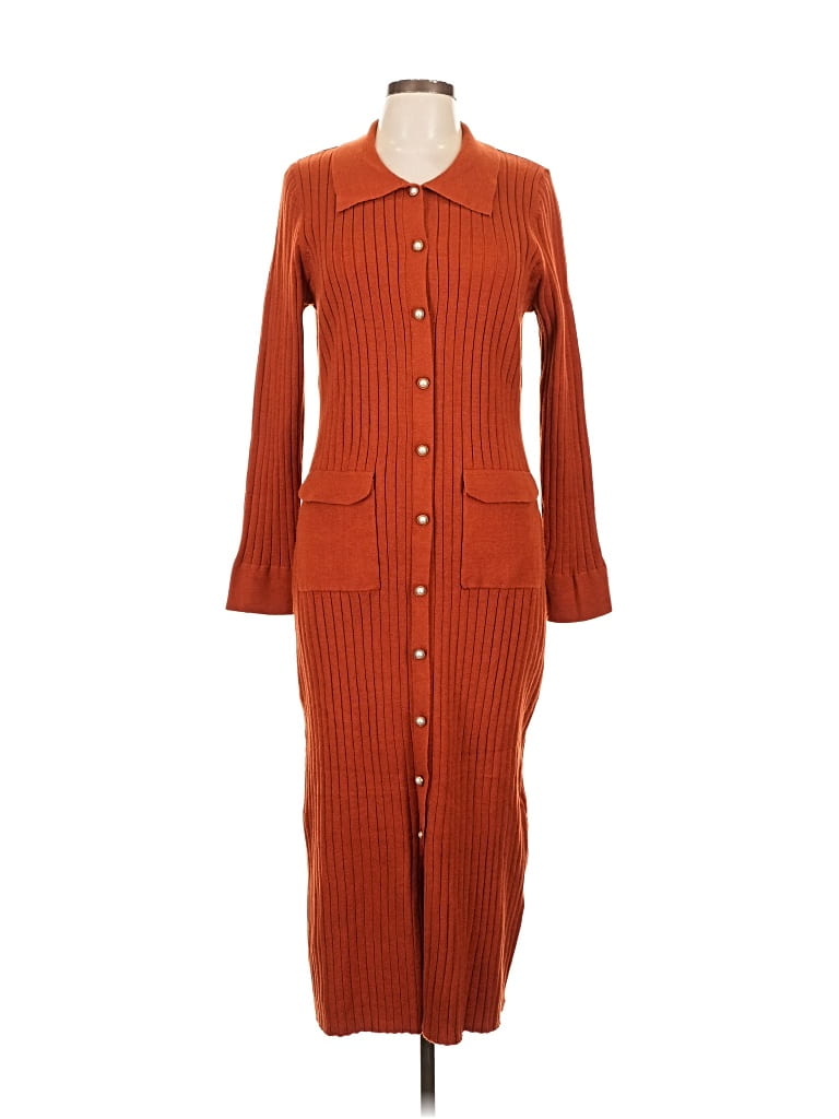 Pre-owned Nanette Lepore Casual Dress In Orange