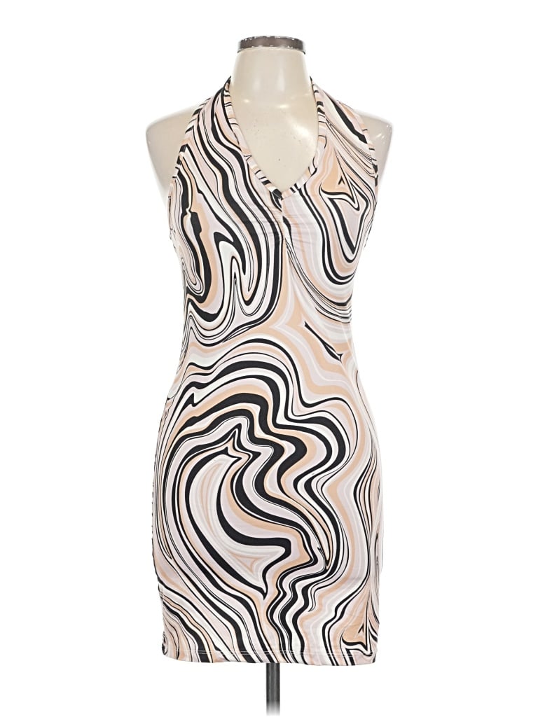 J FOR JUSTIFY Pre-owned Cocktail Dress In White