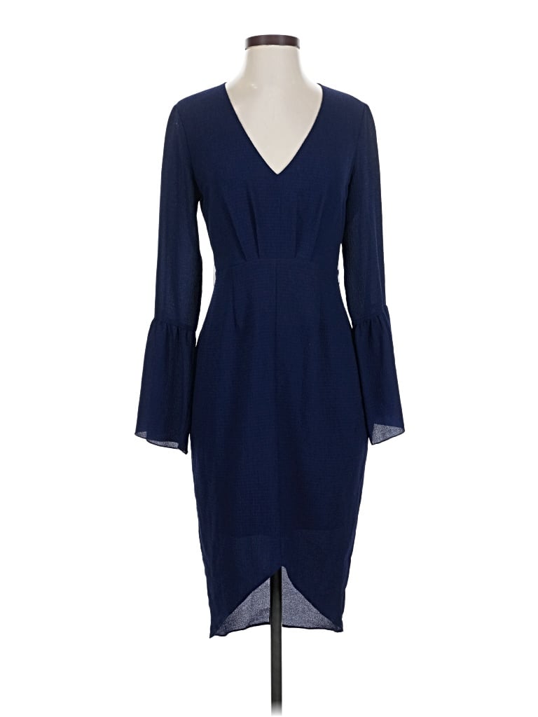 Pre-owned Wish Cocktail Dress In Blue