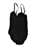 Lands' End Chevron-herringbone Black One Piece Swimsuit Size 10 - photo 2