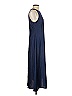 Madewell Solid Blue Casual Dress Size 8 - photo 4