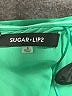 Sugar Lips 100% Polyester Solid Green Jumpsuit Size S - photo 4