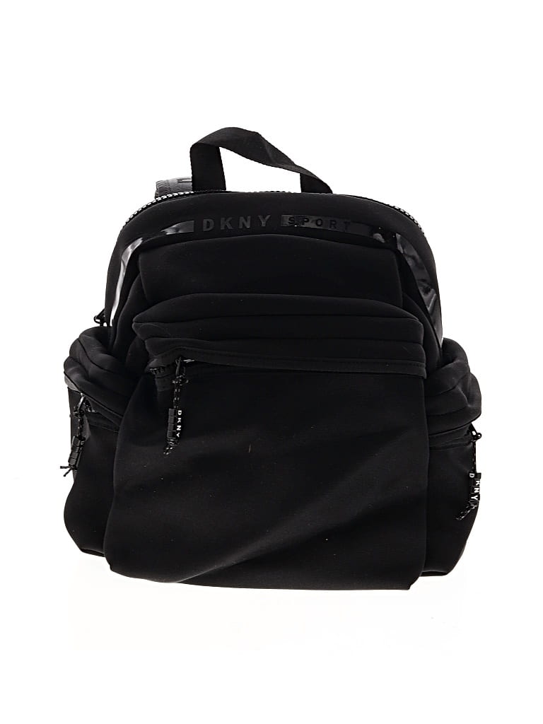 Pre-owned Dkny Sport Backpack In Black