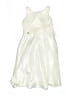 Petite Adele 100% Polyester Ivory Dress Size 7 - photo 1