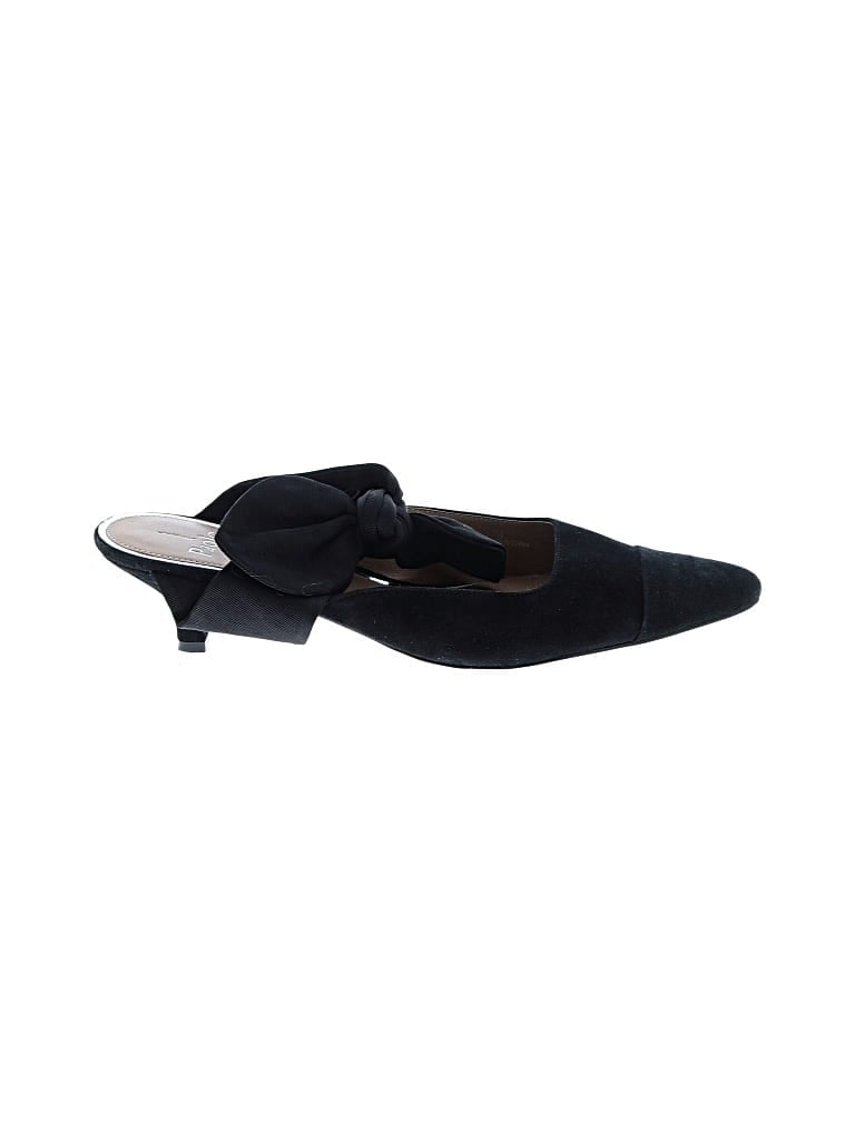 Pre-owned Linea Paolo Mule/clog In Black