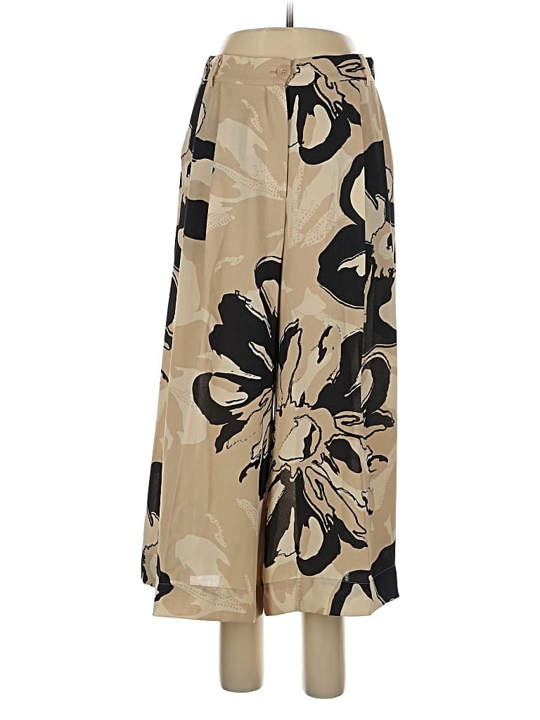 Adrianna Papell Khaki Pant In Gold