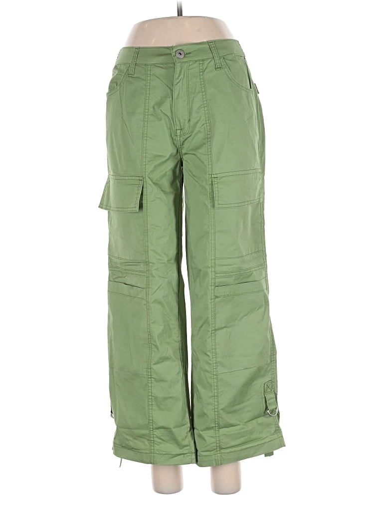 Pre-owned Kensie Cargo Pants In Green