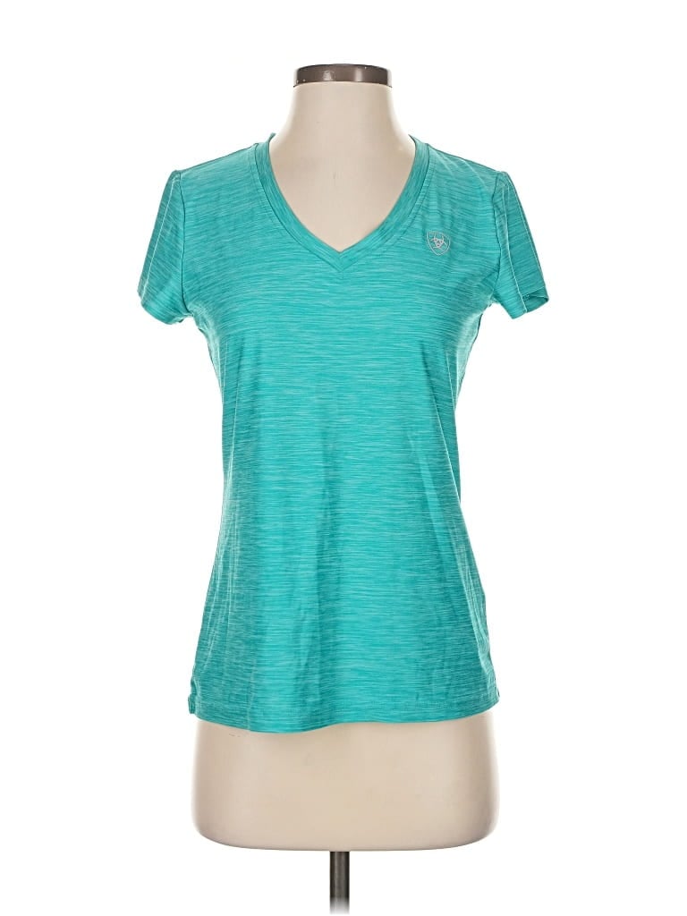 Pre-owned Ariat Active T-shirt In Blue