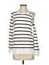 Chaser Stripes White Pullover Sweater Size XS - photo 1
