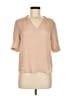 Joie 100% Silk Tan Blouse Size M - photo 1
