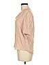 Joie 100% Silk Tan Blouse Size M - photo 5